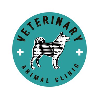 Veterinerlik kliniğinin logosu.