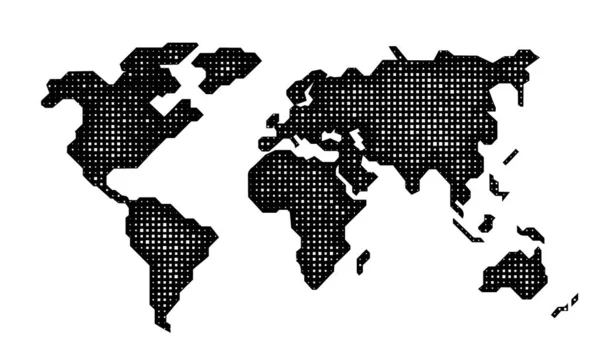 Mapa do mundo —  Vetores de Stock