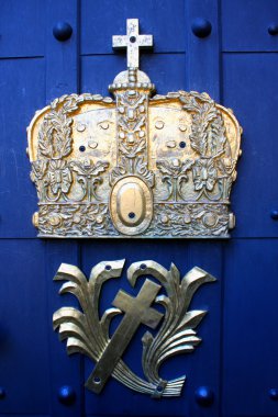 Kat Ortaçağ Kalesi ve kale Oslo, Norveç.