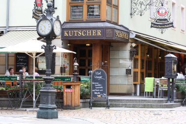 Dresden, Ağustos 15. 2016 - Dresden, Almanya'nın eski şehir . 