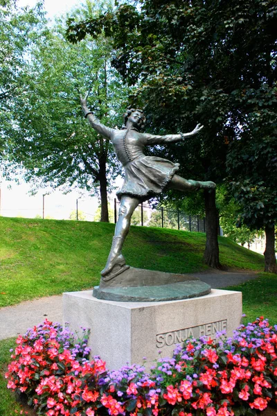 Monumento a Sonja Henie en Oslo —  Fotos de Stock