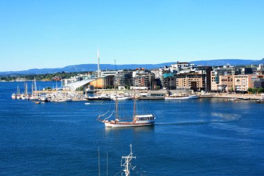 Modern bölgesi Stranden görünüm, Aker Brygge bölgesi lux ile 