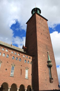 Stockholm Belediye Binası kullanılan eski bir binada