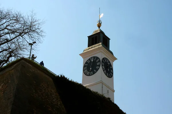 Grote petrovaradin klokkentoren — Stockfoto