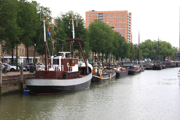 大鹿特丹码头荷兰 — 图库照片