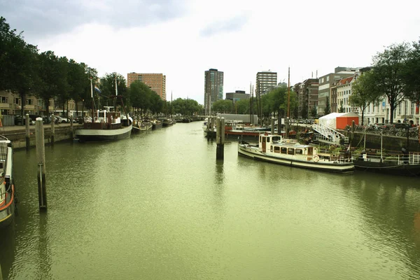 Rotterdam Pier, Paesi Bassi; Europa — Foto Stock