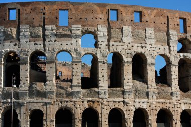 coloseum parlak bluse gökyüzü Roma İtalya