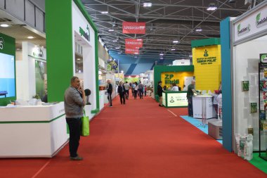Novi Sad, Sırbistan: 2 Mayıs. 2016 - Novi Sad Tarım Fuarı.