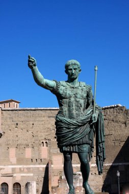 heykel Jül Sezar augustus, Roma, İtalya