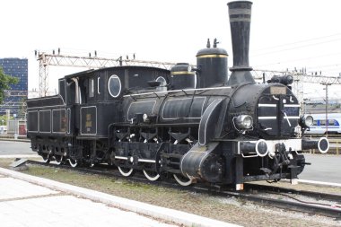 Ana tren istasyonu Zagreb, Hırvatistan.