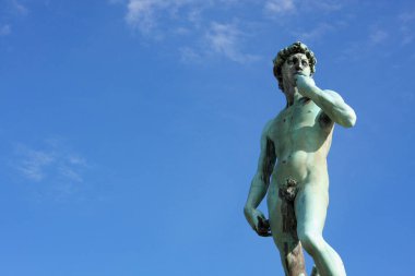 Piazzale Michelangelo, 1869 yılında inşa edilmiş ve tasarladığımız David heykeli