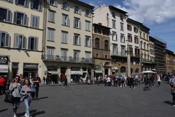 Florencie, Itálie: 3. května. 2017 - Florencie, středověké dědictví město ve střední Itálii . — Stock fotografie