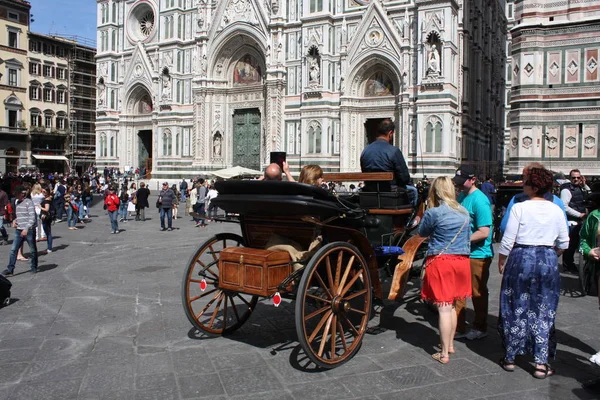 Florenz, Italien: 3. Mai. 2017 - florenz, mittelalterliche erbe stadt in mittelitalien . — Stockfoto