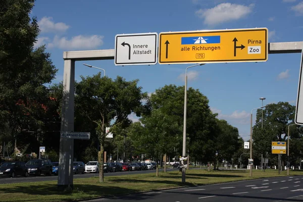 Dresden, Niemcy. Kościół Marii Panny (Frauenkirche). Średniowieczne miasto, historyczne i kulturowe centrum wolnego państwa Saksonii w Europie. — Zdjęcie stockowe