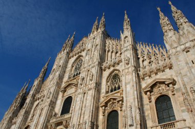Duomo Milan Katedrali İtalya görüntüsünü