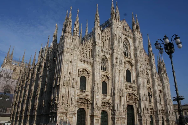 Scene of Duomo Milan Cathedral in Italy — Stock Photo, Image
