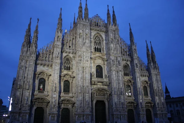 Szene der Mailänder Kathedrale in Italien — Stockfoto