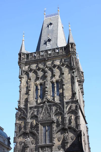 Details zur Karlsbrücke in Prag, Tschechische Republik — Stockfoto