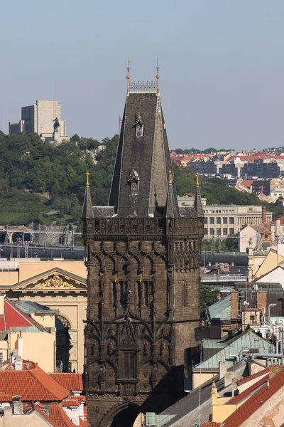 Details on Charles Bridge in Prague, Czech republic — Stock Photo, Image