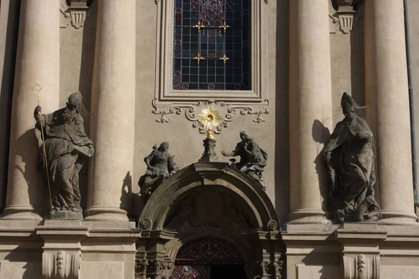 Catedral de San Nicolás en Praga, República Checa — Foto de Stock