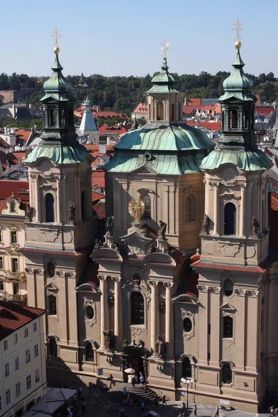 Catedral de São Nicolau em Praga, República Checa — Fotografia de Stock