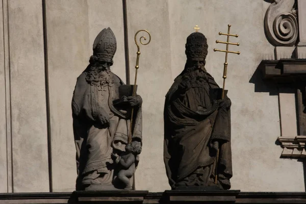 Cathedral of Saint Nicolas in Prague, Czech Republic — Stock Photo, Image