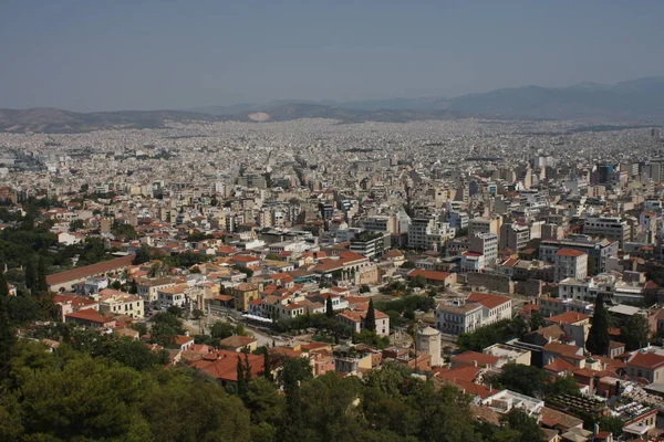 Luftaufnahme von Athen, Griechenland — Stockfoto