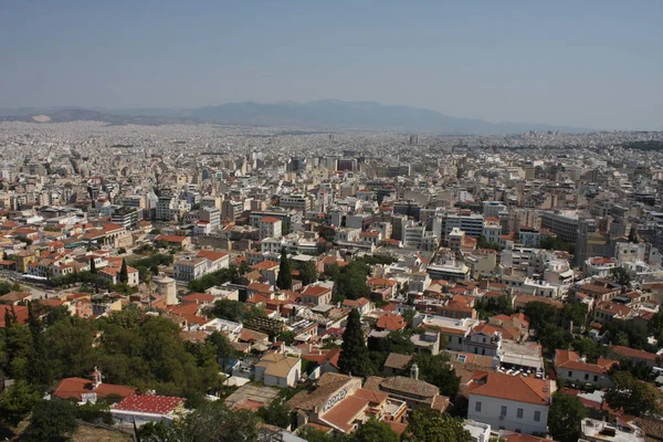 Luftaufnahme von Athen, Griechenland. — Stockfoto