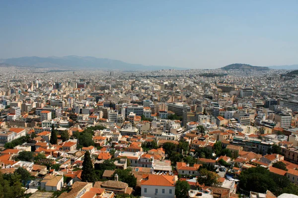 Luftaufnahme von Athen, Griechenland. — Stockfoto