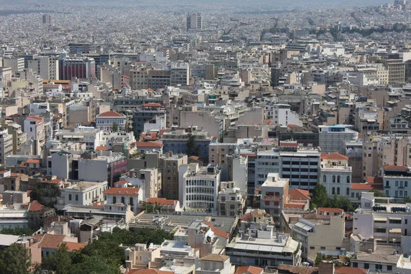 Luftaufnahme von Athen, Griechenland. — Stockfoto