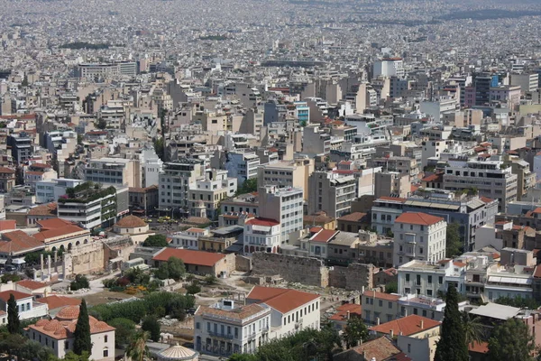 Luftaufnahme von Athen, Griechenland. — Stockfoto