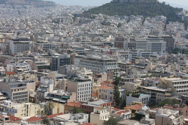 Luftaufnahme von Athen, Griechenland. — Stockfoto