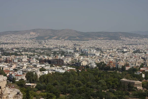 Luftaufnahme von Athen, Griechenland. — Stockfoto