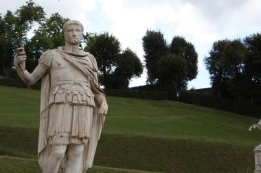 Heykel Boboli Gardens - Floransa, Toskana, İtalya