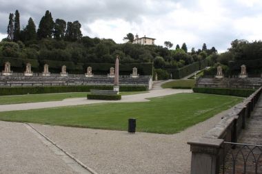 Heykel Boboli Gardens - Floransa, Toskana, İtalya