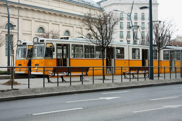 Transportu publicznego w mieście Budapeszt — Zdjęcie stockowe