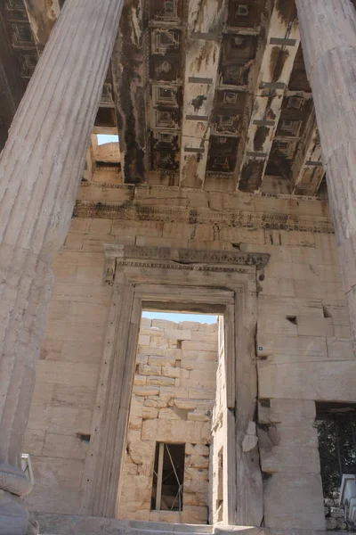 Acrópole de Atenas - Arrephorion . — Fotografia de Stock