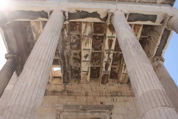 Acropoli di Atene Arrephorion . — Foto Stock