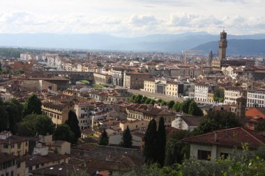 İtalya Floransa şehir panoraması.