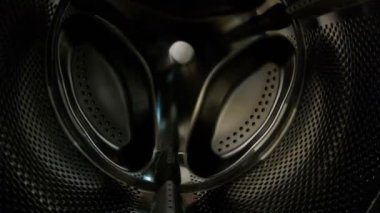 Bir çamaşır makinesi davul iç görünüm