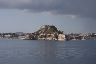 Corfu Yunanistan peyzaj