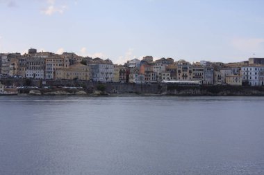 Corfu Yunanistan peyzaj