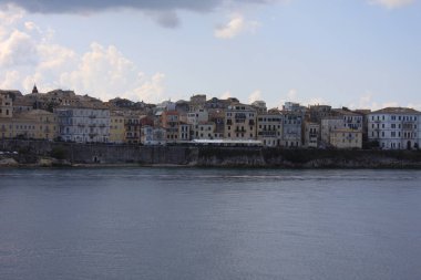 Corfu Yunanistan peyzaj