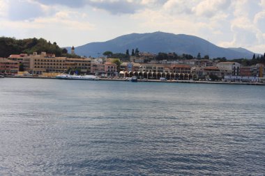 Corfu Yunanistan peyzaj