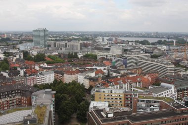 Hamburg, Almanya'nın manzarası