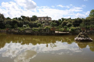 Boboli Bahçeleri. Floransa İtalya