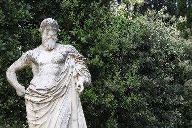 Ayrıntılar Boboli Bahçeleri, Florence, İtalya.