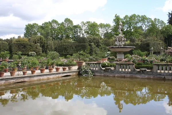 Jardines Fuente Boboli Florencia Italia — Foto de Stock