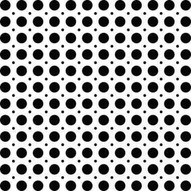 vektör tek renkli noktalı, polka noktalı desene.