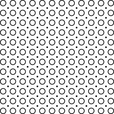 vektör tek renkli noktalı, polka noktalı desene.